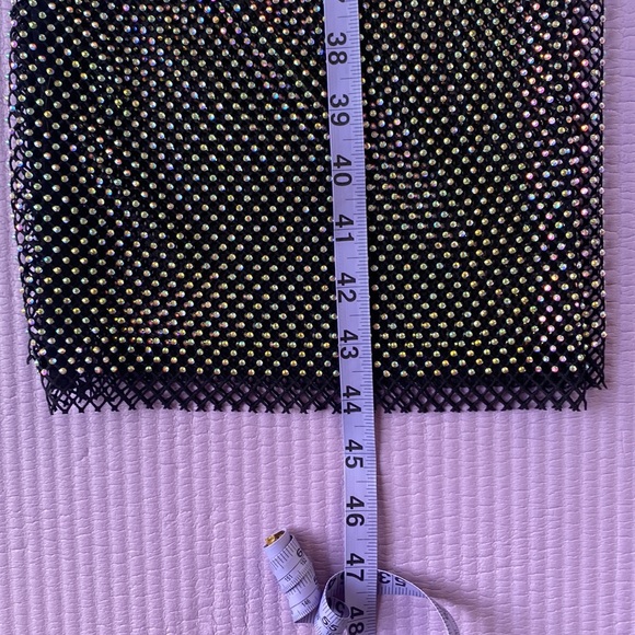 Mesh Rhinestone Pants - Picture 9 of 11